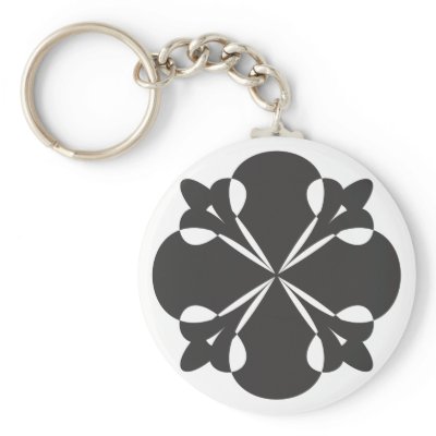Arabesque element black key chain by ab_photodesigner