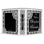 Arabesque White Lace, 2 inch binder