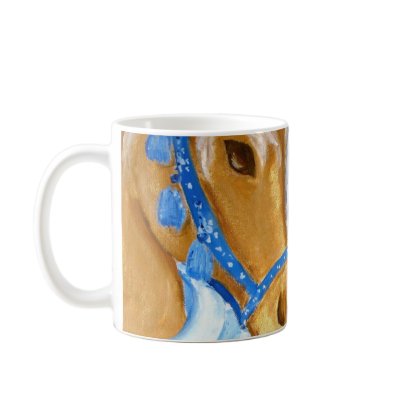 Arabian Blues Belly dance Mug Full Wrap by AnnabelleKay