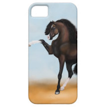 Arabian Horse Passion Brown iPhone 5 Cases