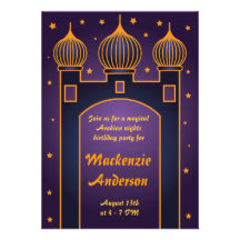 Arabian Nights Party Invitation 3