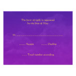Arabian Nights RSVP Response Cards Custom Invites