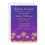 Arabian Nights Sweet 16 Birthday Party Invitation