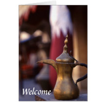 Arabian Welcome Cards