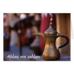 Arabian Welcome Greeting Cards