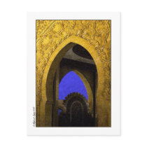 Arabic Architecture Post Card