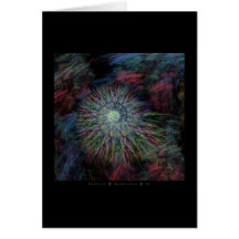 Arachne's Galaxy Greeting Card