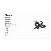 Arafura File Snake Business Card