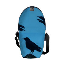 AraLitTLEJEWELSERIES -BYE BYE BLACKBIRD MINI BAG Courier Bag