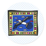 Arapaho Albatross Round Stickers