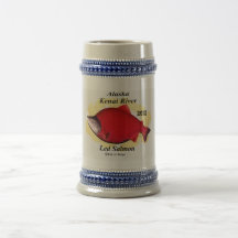 ARASKA　Kenai River Red Salmon   【HOKKAIDO JAPAN コーヒーマグカップ