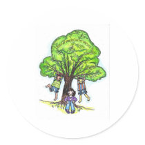 Arbor Day 2009 Round Sticker
