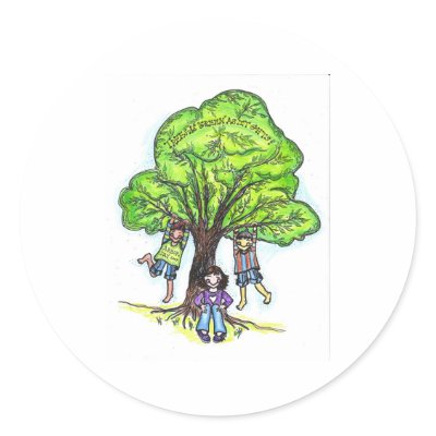 Arbor Day 2009 Round Sticker by mestup
