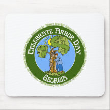 Arbor Day Georgia Mouse Pads