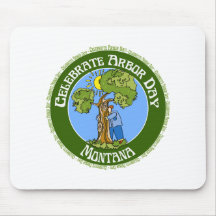 Arbor Day Montana Mouse Pads