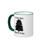 Arbor Day;Plant A tree Mugs