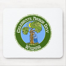 Arbor Day Wyoming Mouse Mats