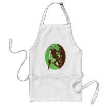 arborist tree surgeon chainsaw retro aprons