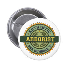 Arboriste authentique badges avec agrafe