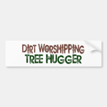 Arbre adorant Hugger de saleté Autocollants Pour Voiture
