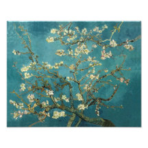 Arbre d'amande de floraison - Van Gogh Art Photographique