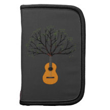 Arbre de guitare agenda folio