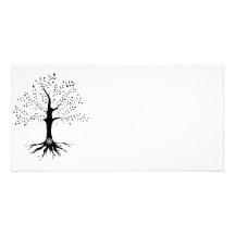 Arbre de la vie photocartes personnalisées