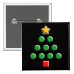 Arbre de Noël graphique Badges Avec Agrafe