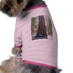 Arbre de voiture de séquoia manteaux pour chien