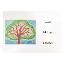 Arbre des cartes de visite professionnelle de visi modèles de cartes de visite