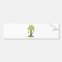 arbre d'oeuf de pâques de ressort adhésifs pour voiture