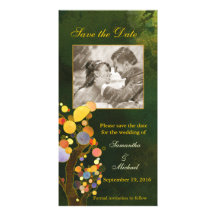 Arbres d'amour : Sauvez les cartes photos de date Cartes Avec Photo