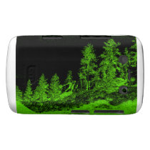 Arbres dans l'obscurité coques case-mate