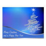 arbres de Noël Carte Postale