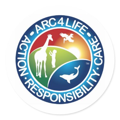 ARC4Life Round Stickers by ARC4Life_Inc