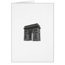Arc de Triomphe: 3D Model: Card