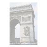 Arc de Triomphe, Paris, France Custom Stationery