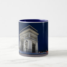Arc De Triumph at Night Coffee Mug