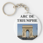 arc de triumphe paris france key chains