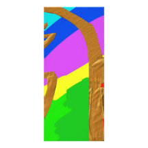 Arc-en-ciel   AUDACIEUX de Sayhayki Carte Double Customisable