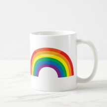 Arc-en-ciel classique tasse