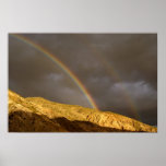 Arc-en-ciel de désert affiches