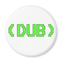 Arcade DUB shirt Magnets