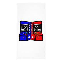 Arcade Games Personalized Photo Card