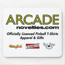 ArcadeNovelties.com Pinball Mousepad