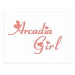 Arcadia Girl tee shirts Post Cards