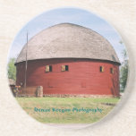 Arcadia Round Barn in Arcadia, OK Drink Coasters
