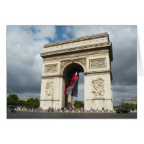 Arch de Triumph Greeting Card