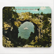 Arch Rock Mackinac Island, Michigan 1911 Mousepad