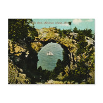 Arch Rock Mackinac Island, Michigan 1911 Postcards